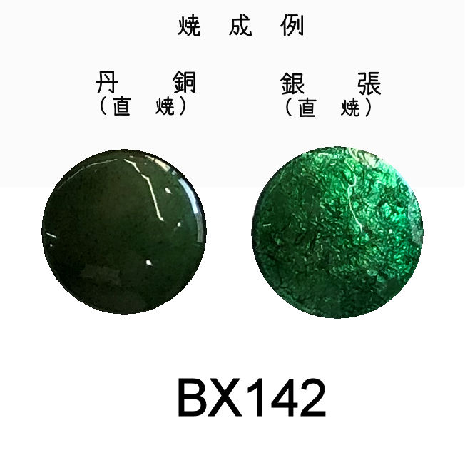 七宝釉薬　ＢＸ１４２　エメラルドグリーンペール　３０ｇ