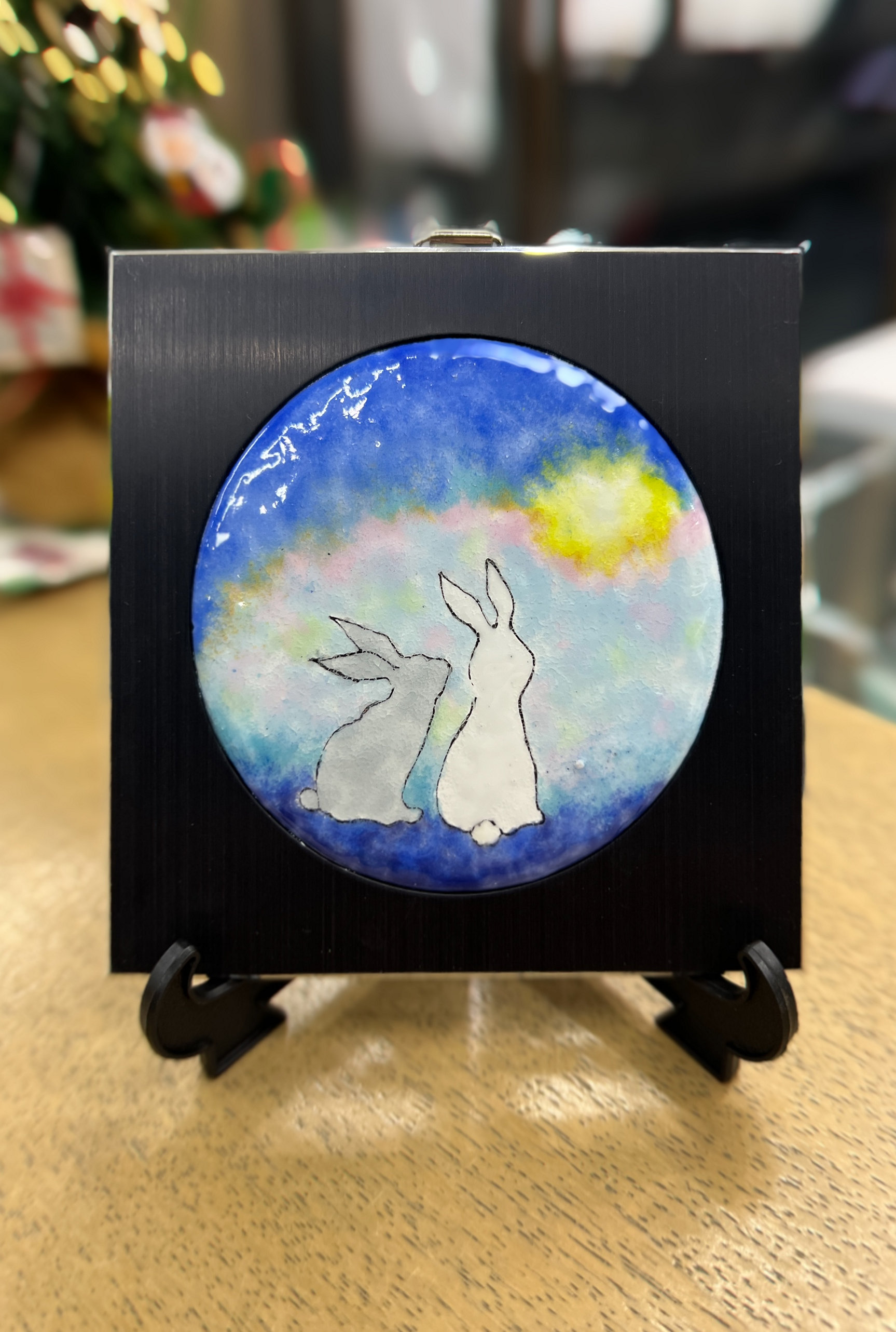 七宝焼額絵　スタート